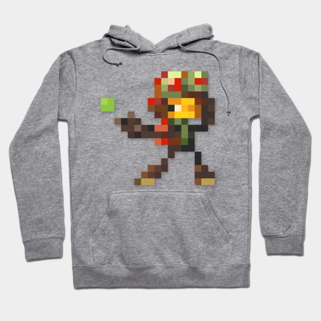 Raz low-res pixelart Hoodie by JinnPixel